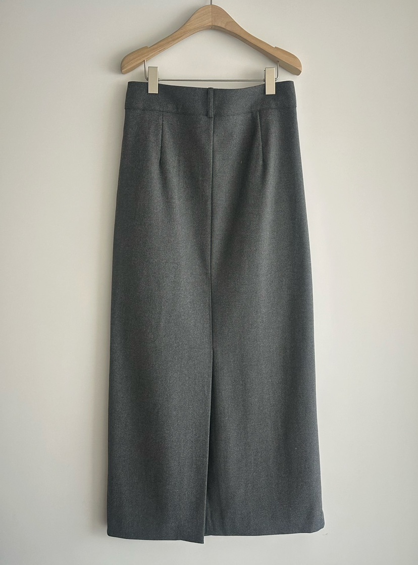 BYRING韓國直郵㊣女士新品人氣真品25秋冬休閑職業推薦長裙BYRING長裙