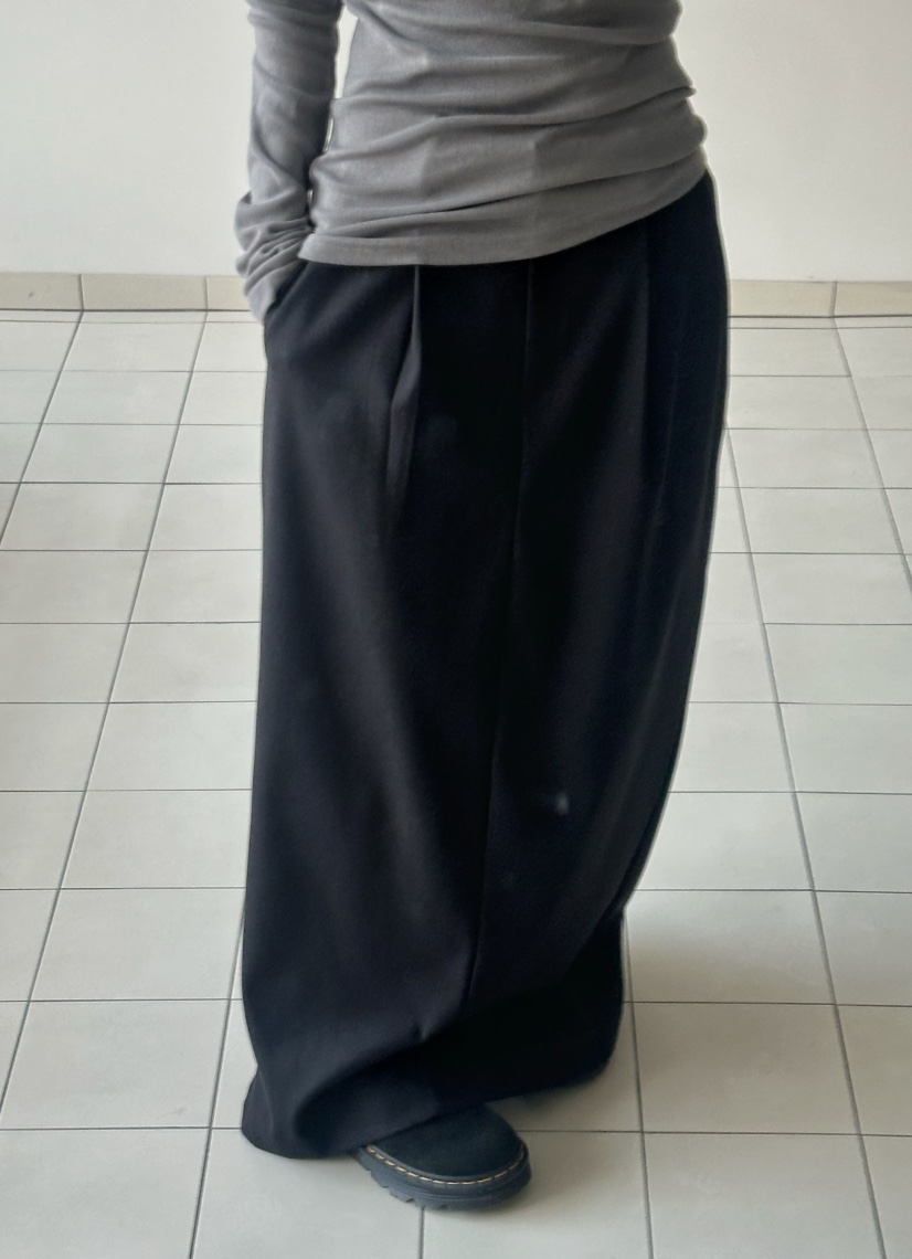 BYRING韓國直郵㊣女士新品人氣真品25秋冬休閑職業推薦長裙BYRING長裙圖色2