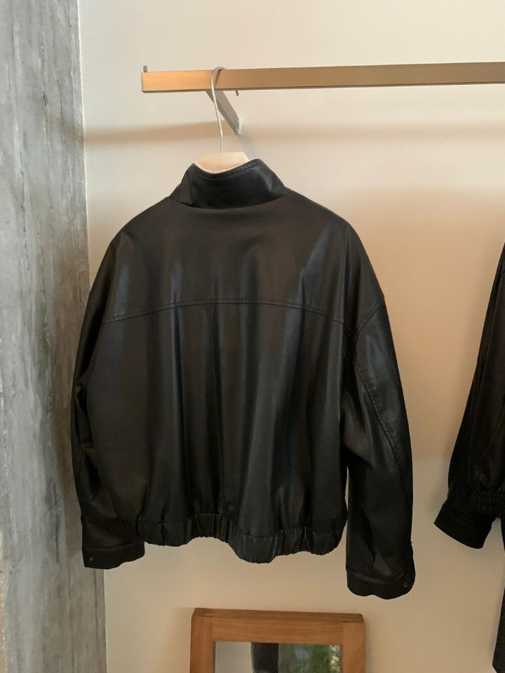 STAY HERE東大門㊣代購女裝新品休閑職業推薦人氣真品夾克STAY HERE夾克