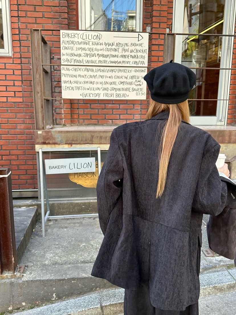 ZEROZERO韓國代購㊣女裝新款時尚職業熱賣人氣夾克復古蕾絲ZEROZERO夾克