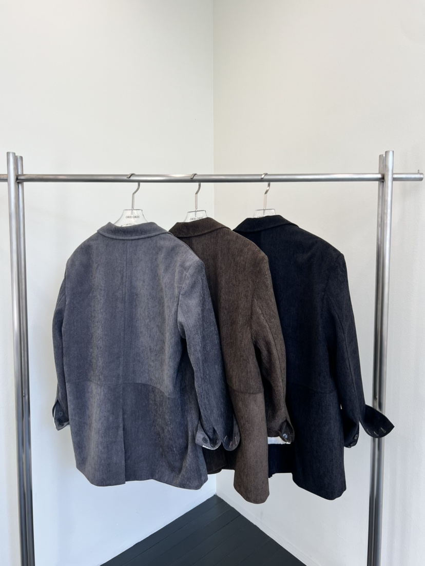 ZEROZERO韓國代購㊣女裝新款時尚職業熱賣人氣夾克復古蕾絲ZEROZERO夾克