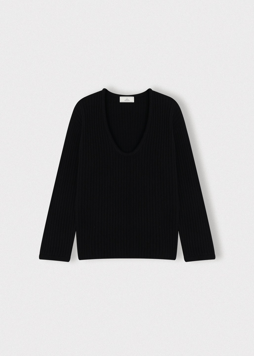 A Flan韓國直郵㊣女士新款休閑職業時尚真品25秋冬人氣針織衫AFN/FLAN EDITION針織衫