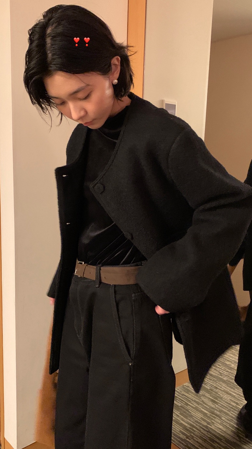 OVER RICH韓國直郵㊣女裝新品時尚職業人氣休閑熱賣夾克花呢OVER RICH夾克