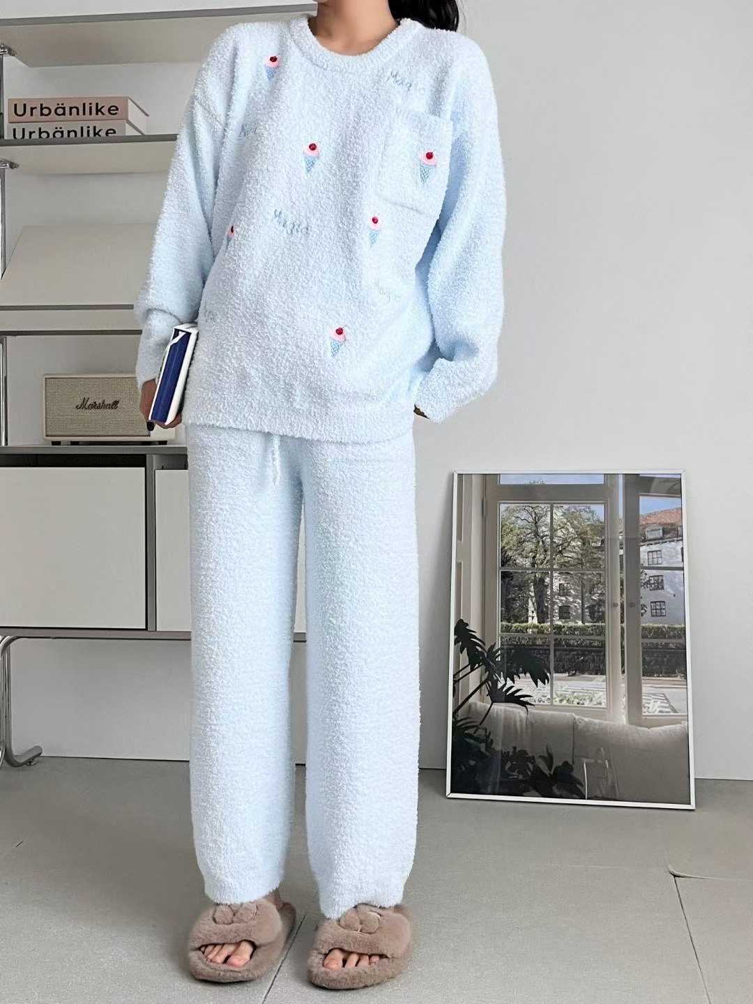 VICTORIA-P東大門㊣代購女裝新款25秋冬職業真品熱賣時尚睡衣VICTORIA睡衣