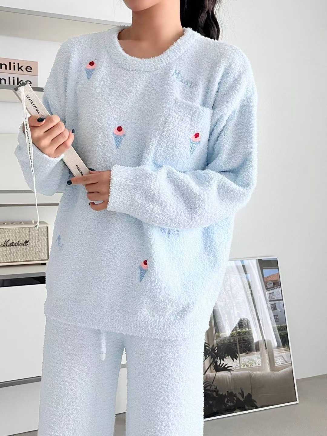 VICTORIA-P東大門㊣代購女裝新款25秋冬職業真品熱賣時尚睡衣VICTORIA睡衣