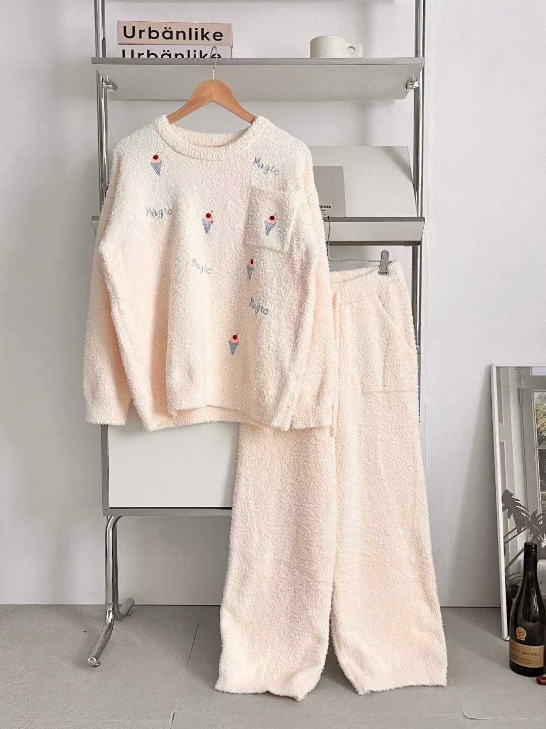 VICTORIA-P東大門㊣代購女裝新款25秋冬職業真品熱賣時尚睡衣VICTORIA睡衣圖色2