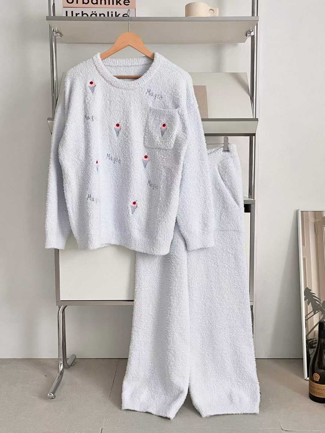 VICTORIA-P東大門㊣代購女裝新款25秋冬職業真品熱賣時尚睡衣VICTORIA睡衣圖色3