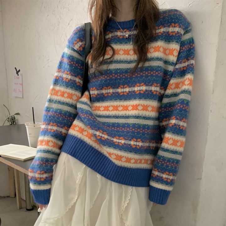 STAY HERE東大門㊣實拍女士新品休閑真品人氣時尚職業針織衫STAY HERE針織衫