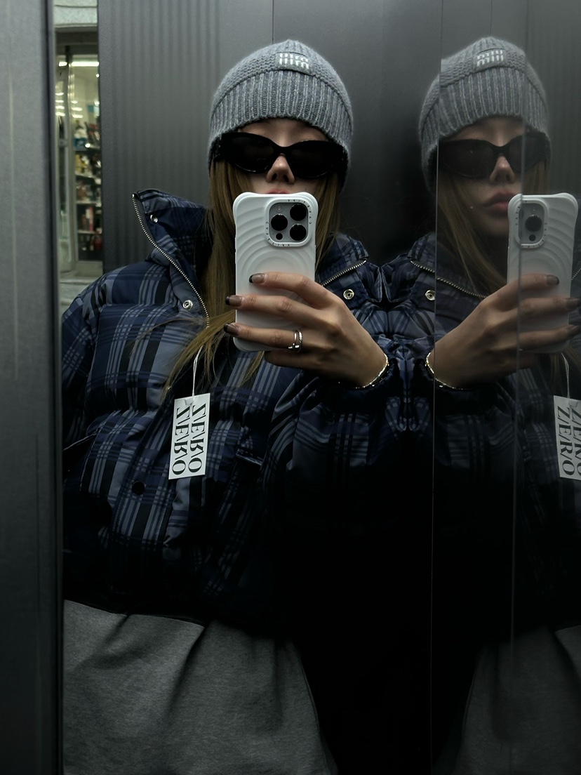 ZEROZERO韓國直郵㊣女士新品人氣休閑時尚職業熱賣短款棉服ZEROZERO短款棉服