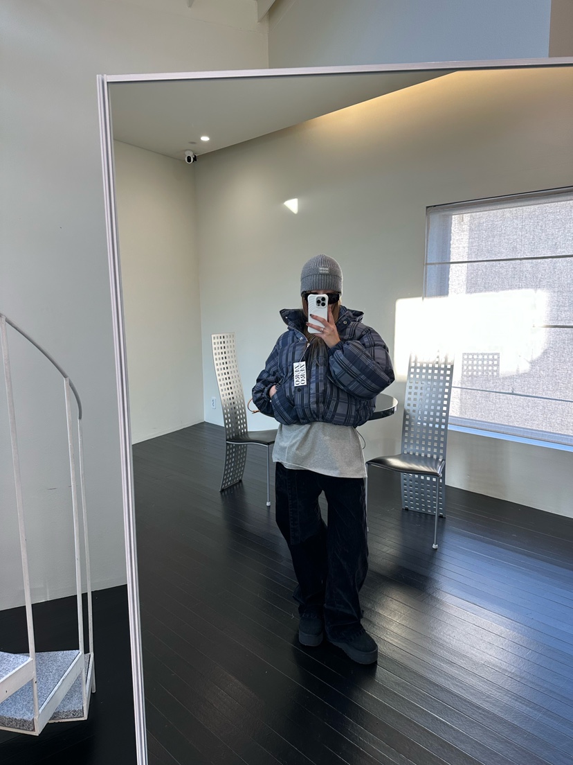 ZEROZERO韓國直郵㊣女士新品人氣休閑時尚職業熱賣短款棉服ZEROZERO短款棉服