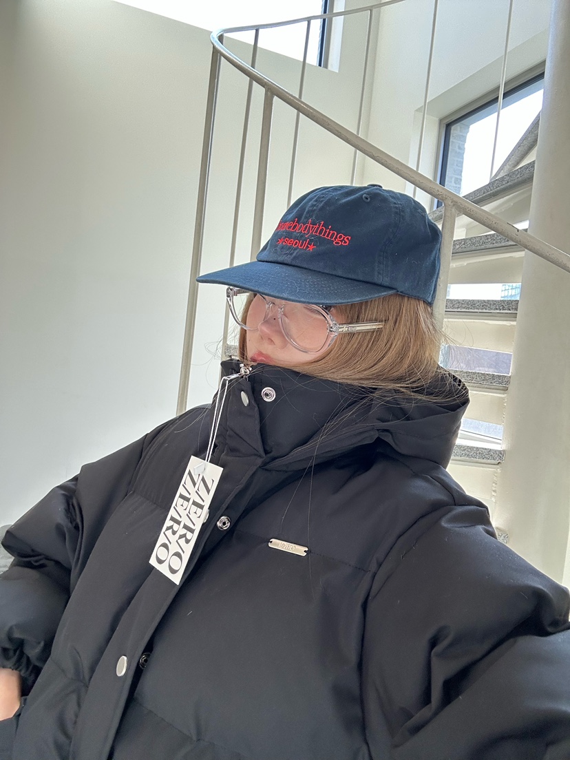 ZEROZERO韓國直郵㊣女士新品人氣休閑時尚職業熱賣短款棉服ZEROZERO短款棉服