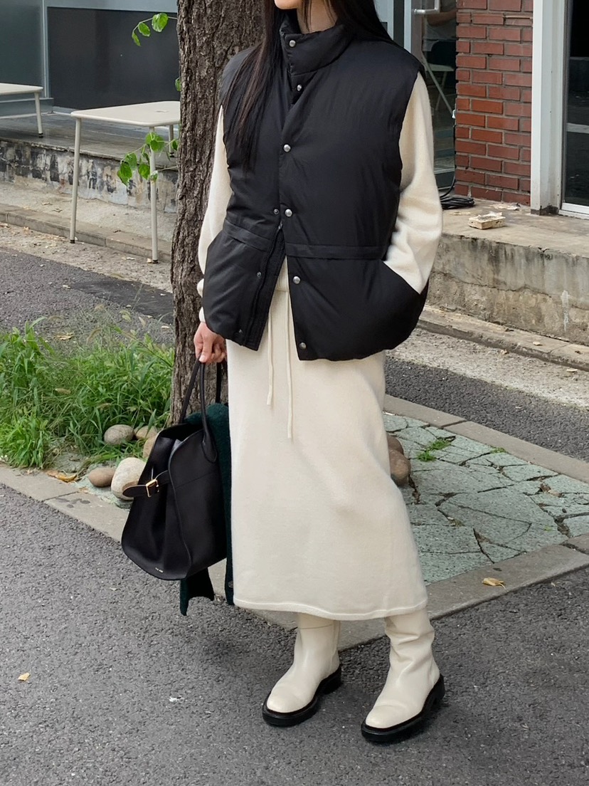 A Flan東大門㊣直郵女裝新款推薦職業25秋冬休閑針織衫V領A:FLAN EDITION針織衫