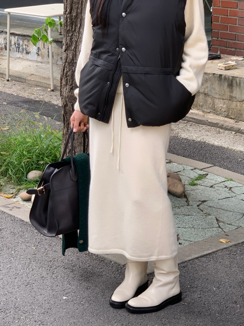 A Flan東大門㊣直郵女裝新款推薦職業25秋冬休閑針織衫V領A:FLAN EDITION針織衫