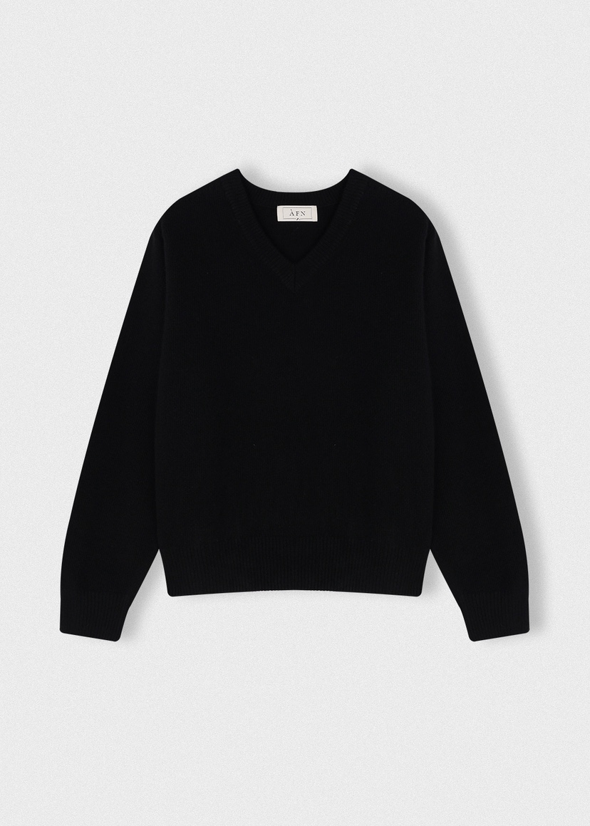 A Flan東大門㊣直郵女裝新款推薦職業25秋冬休閑針織衫V領A:FLAN EDITION針織衫