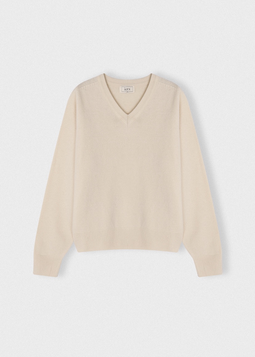 A Flan東大門㊣直郵女裝新款推薦職業25秋冬休閑針織衫V領A:FLAN EDITION針織衫