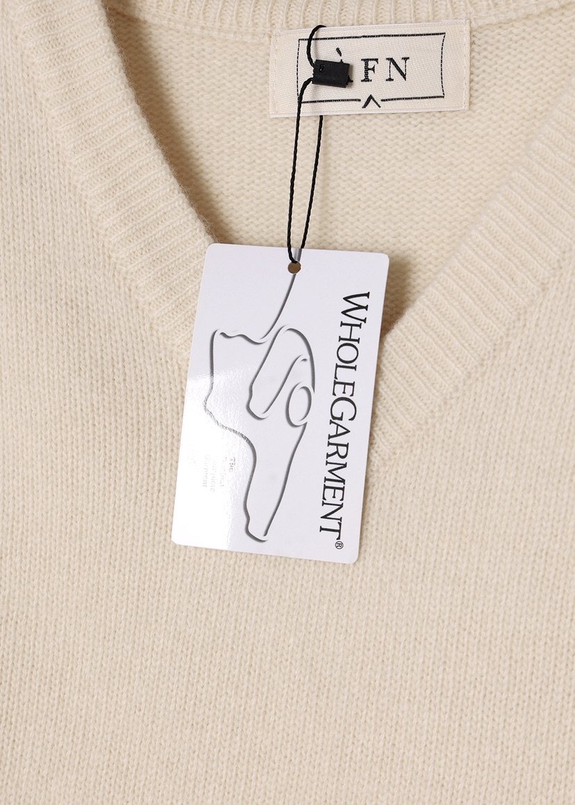 A Flan東大門㊣直郵女裝新款推薦職業25秋冬休閑針織衫V領A:FLAN EDITION針織衫