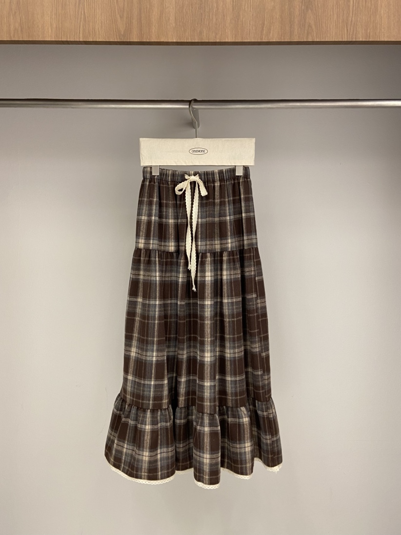 ONE MONE韓國代購㊣女士新品人氣真品時尚熱賣半身裙中短裙ONE MONE半身裙/中短裙圖色1