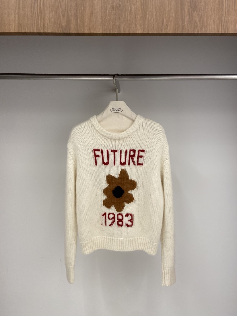 ONE MONE東大門㊣實拍女士新款25秋冬職業休閑真品毛衣羊毛ONE MONE毛衣圖色2