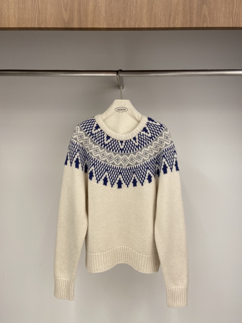 ONE MONE東大門㊣代購女裝新款推薦休閑人氣時尚真品熱賣毛衣ONE MONE毛衣圖色1