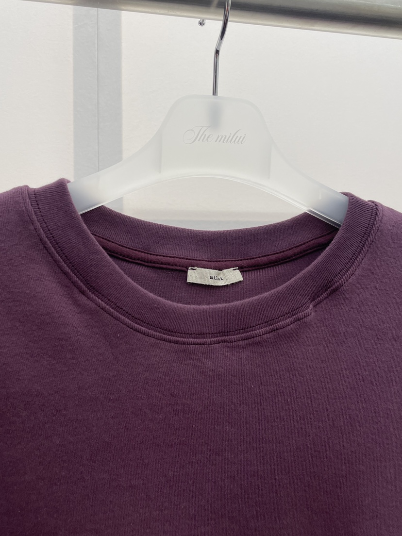 MILUI東大門㊣實拍女裝新品熱賣職業推薦人氣真品時尚25秋冬T恤MILUIT恤