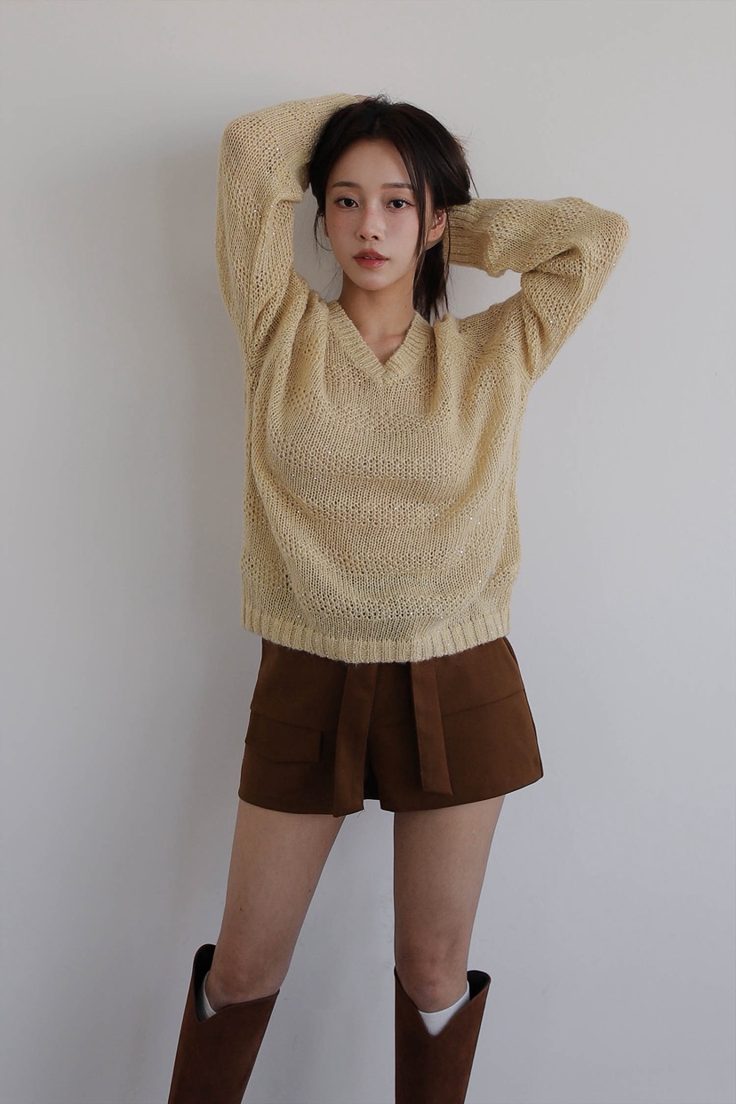 SLIT東大門㊣直郵女士新款推薦真品25秋冬休閑職業時尚針織衫SLIT針織衫