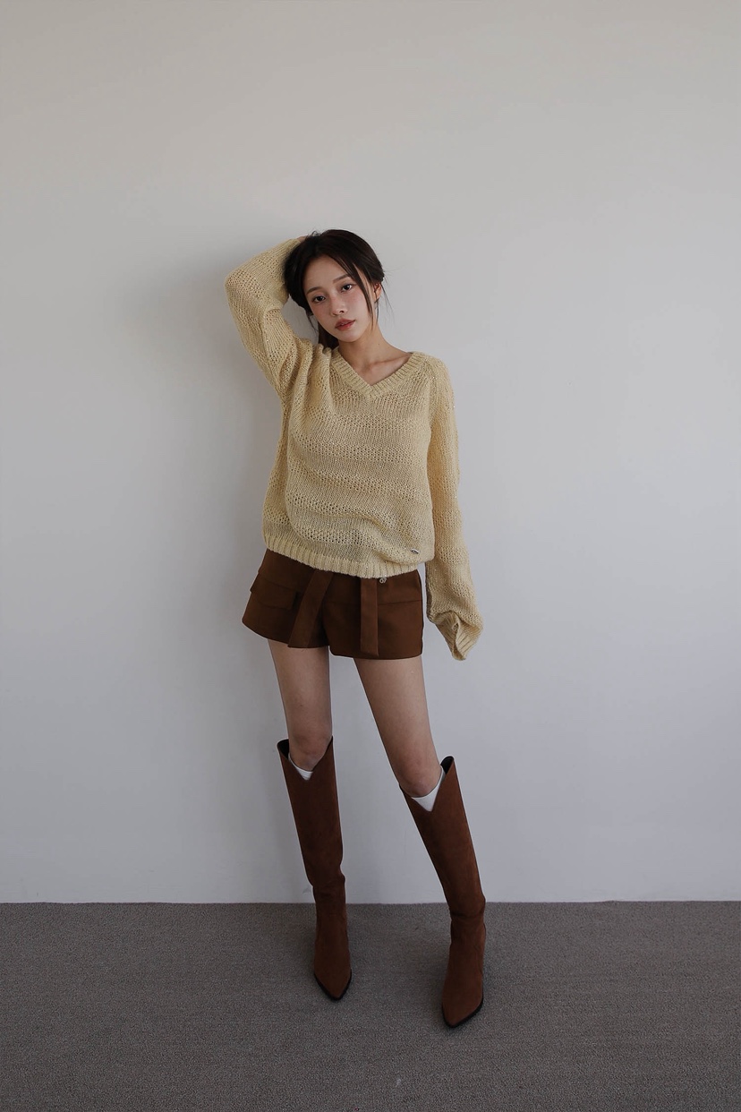 SLIT東大門㊣直郵女士新款推薦真品25秋冬休閑職業時尚針織衫SLIT針織衫