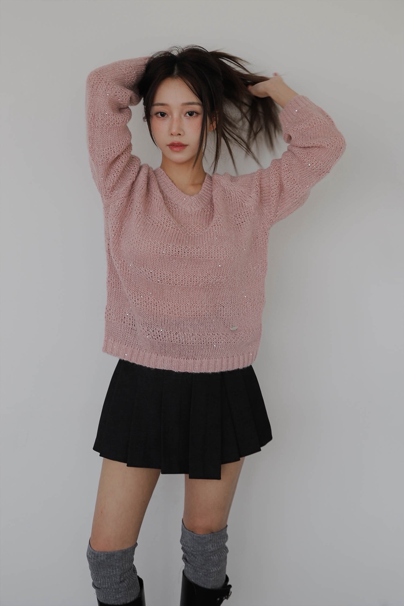 SLIT東大門㊣直郵女士新款推薦真品25秋冬休閑職業時尚針織衫SLIT針織衫