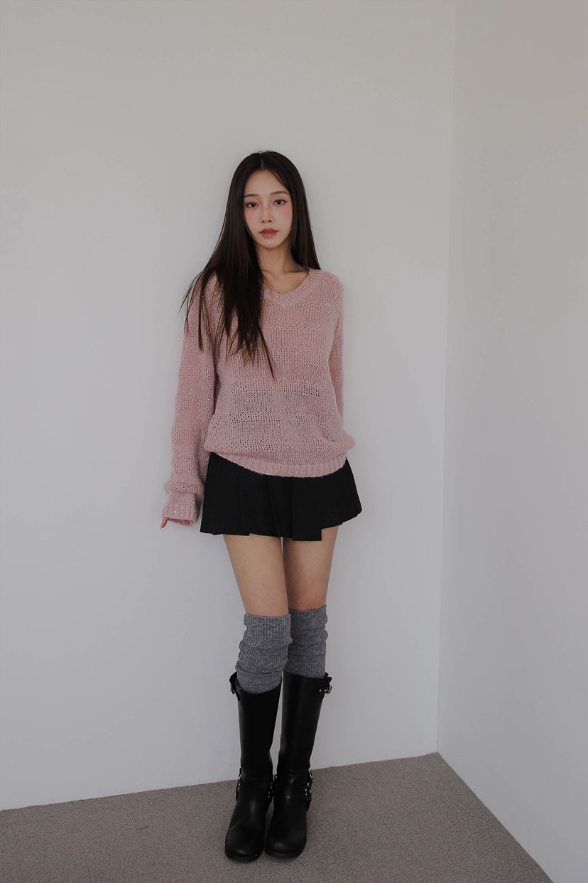 SLIT東大門㊣直郵女士新款推薦真品25秋冬休閑職業時尚針織衫SLIT針織衫