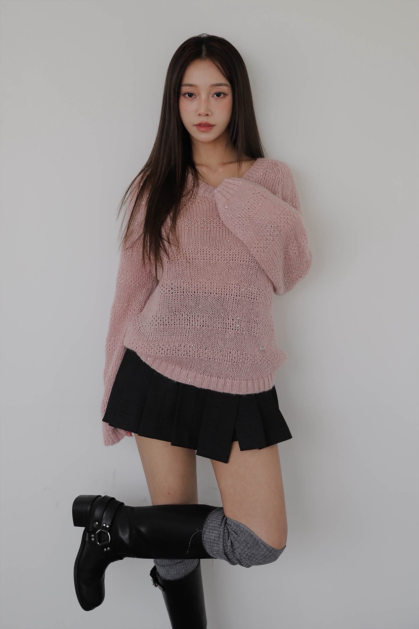 SLIT東大門㊣直郵女士新款推薦真品25秋冬休閑職業時尚針織衫SLIT針織衫