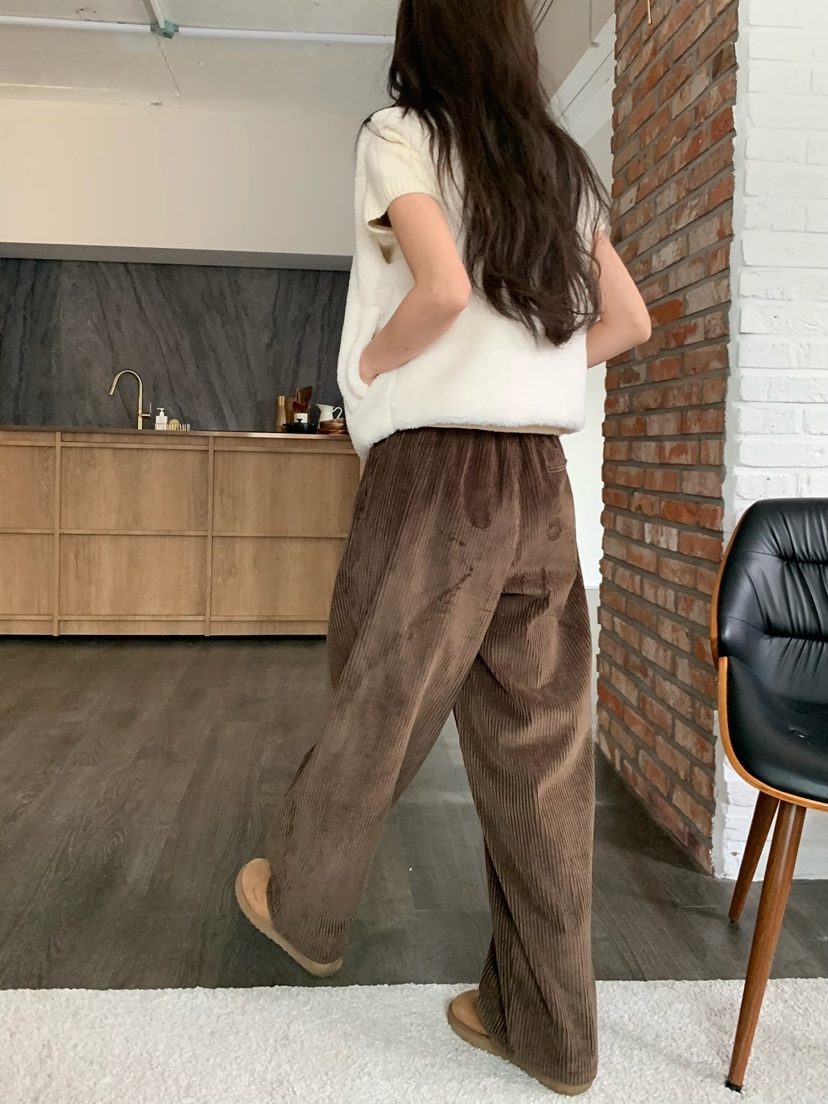 BLEECKER東大門㊣實拍女士新款時尚25秋冬真品熱賣職業休閑褲BLEECKER休閑褲