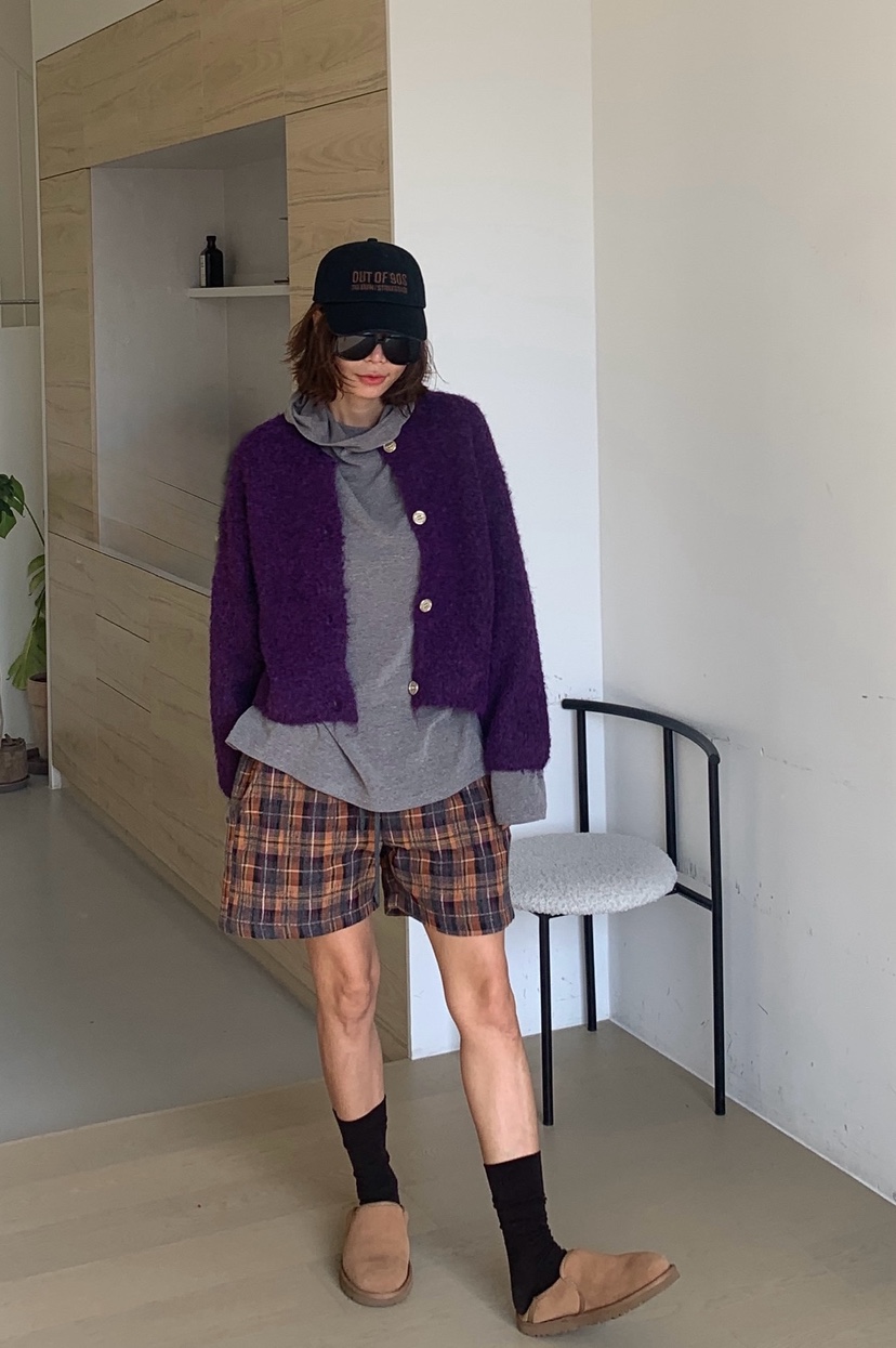 PARIS MATCH東大門㊣實拍女裝新款25秋冬推薦職業真品短褲PARIS MATCH短褲