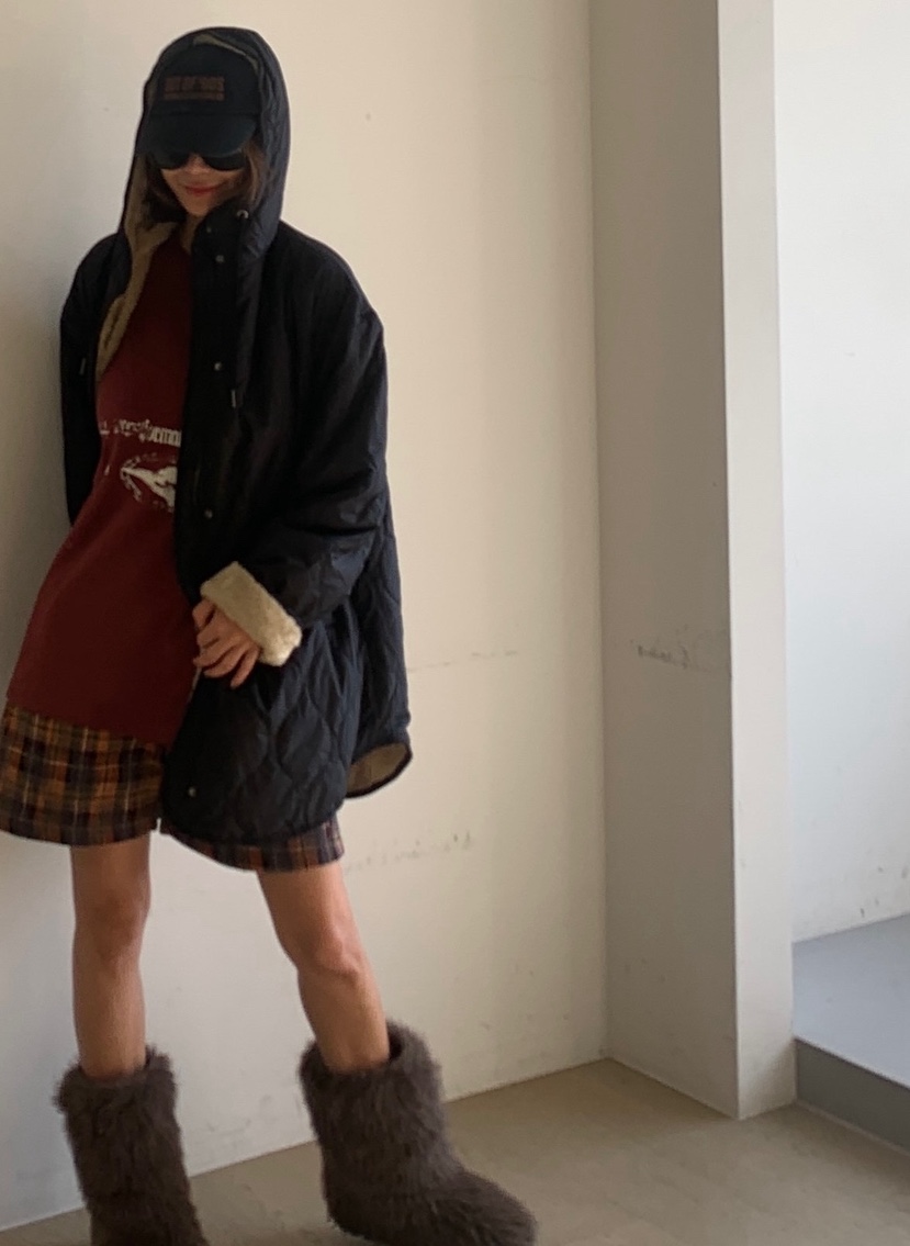 PARIS MATCH東大門㊣實拍女裝新款25秋冬推薦職業真品短褲PARIS MATCH短褲