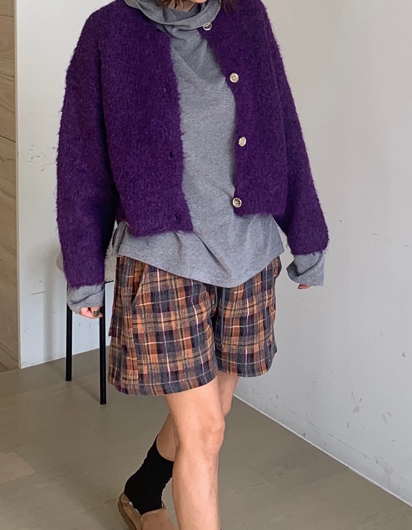 PARIS MATCH東大門㊣實拍女裝新款25秋冬推薦職業真品短褲PARIS MATCH短褲圖色1