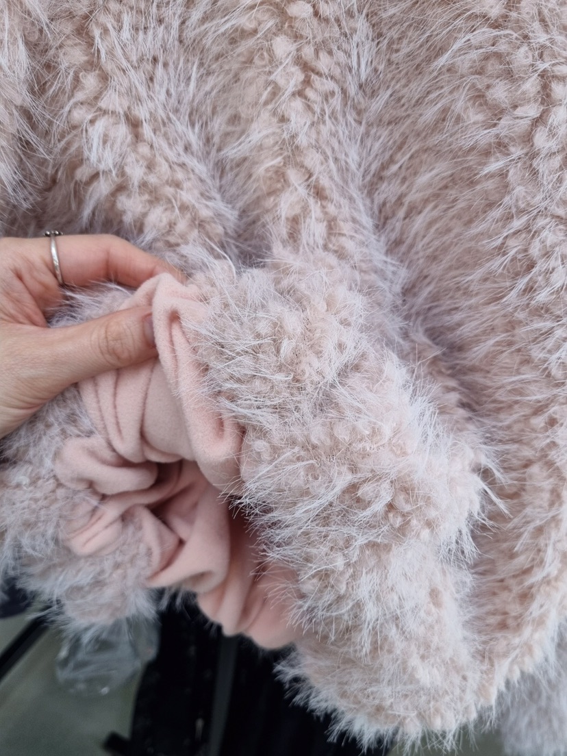 VERANDA東大門㊣代購女裝新品休閑25秋冬職業衛衣含圍巾毛皮VERANDA衛衣