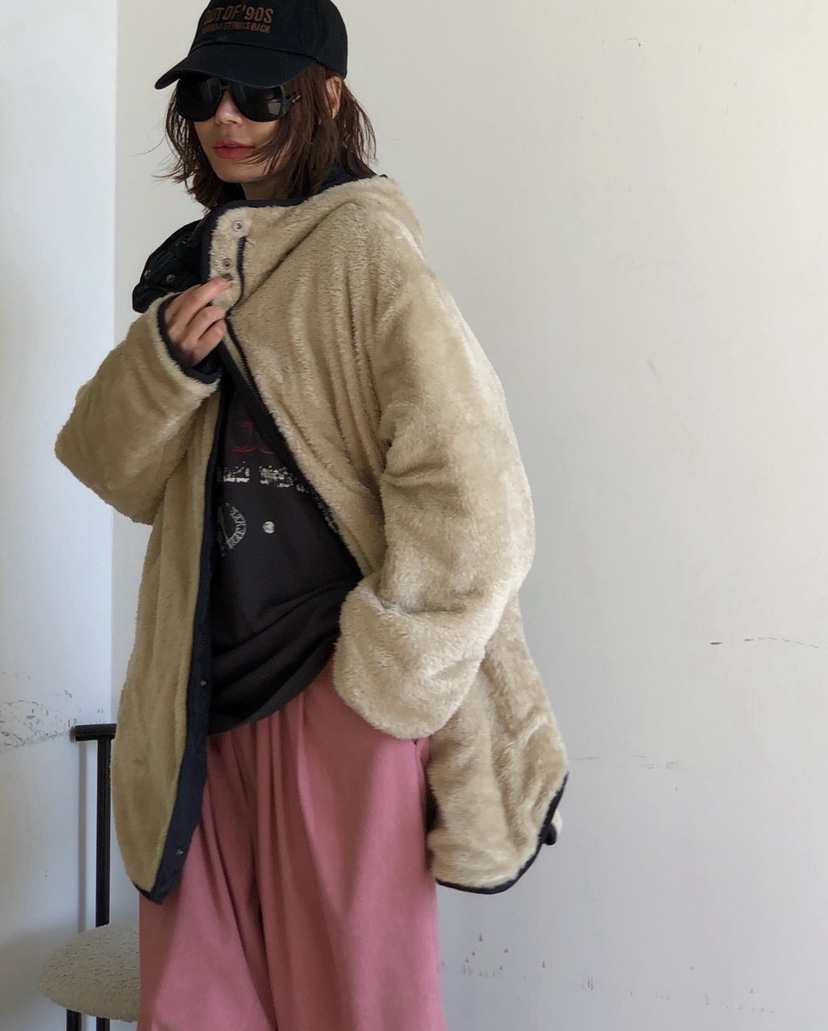 PARIS MATCH韓國代購㊣女士新品25秋冬推薦夾克兩面穿雙面PARIS MATCH夾克