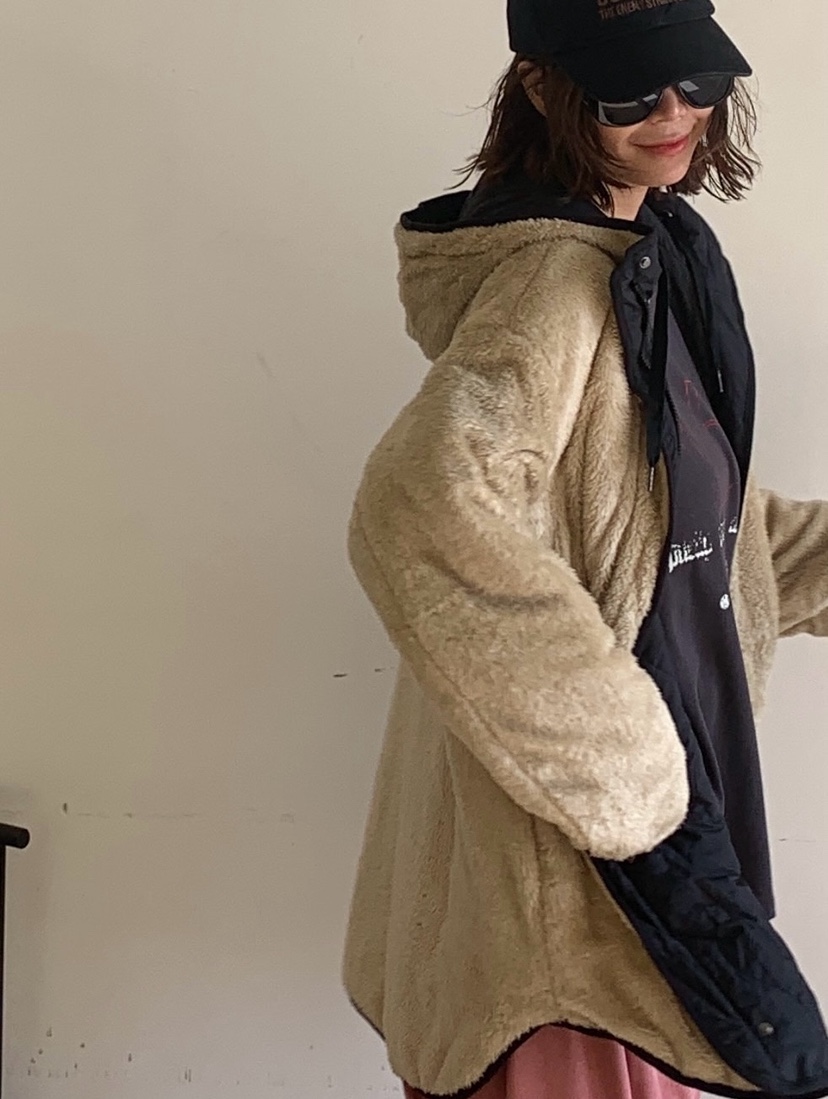 PARIS MATCH韓國代購㊣女士新品25秋冬推薦夾克兩面穿雙面PARIS MATCH夾克