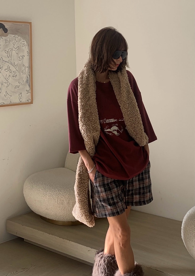 PARIS MATCH韓國代購㊣女裝新品真品推薦職業熱賣25秋冬T恤PARIS MATCHT恤