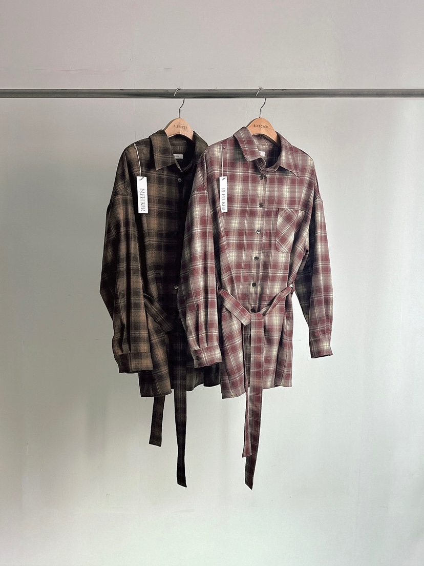 BLEECKER東大門㊣直郵女士新款熱賣25秋冬時尚人氣襯衫蕾絲衫BLEECKER襯衫/蕾絲衫