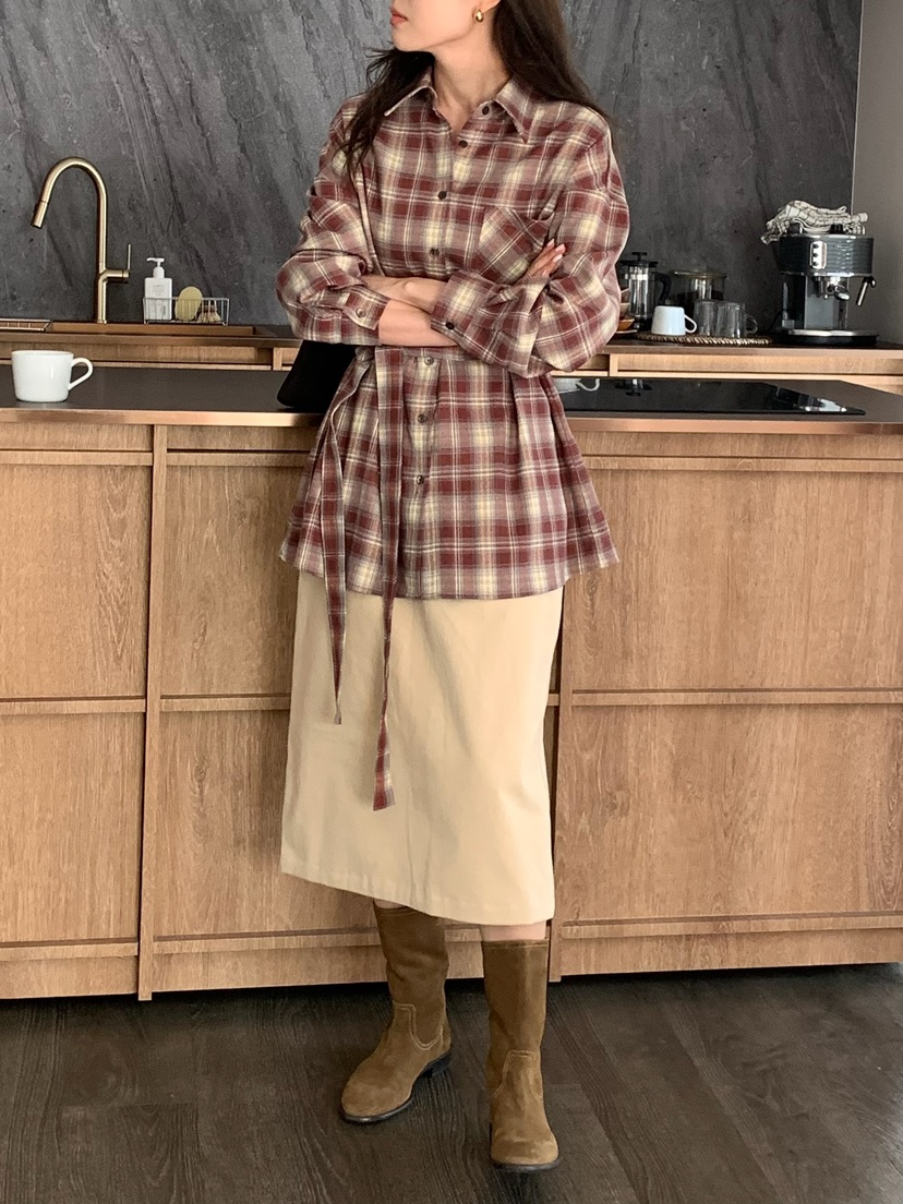 BLEECKER東大門㊣直郵女士新款熱賣25秋冬時尚人氣襯衫蕾絲衫BLEECKER襯衫/蕾絲衫