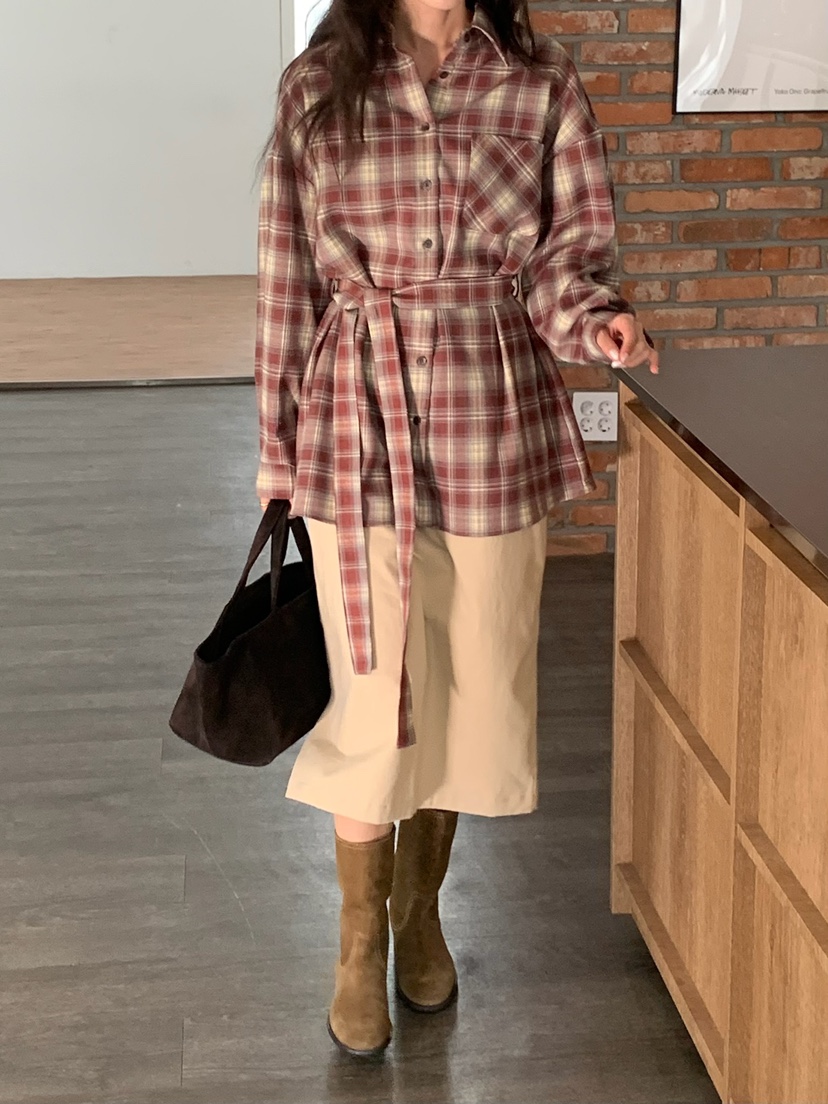 BLEECKER東大門㊣直郵女士新款熱賣25秋冬時尚人氣襯衫蕾絲衫BLEECKER襯衫/蕾絲衫