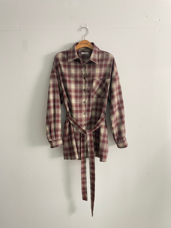 BLEECKER東大門㊣直郵女士新款熱賣25秋冬時尚人氣襯衫蕾絲衫BLEECKER襯衫/蕾絲衫圖色1