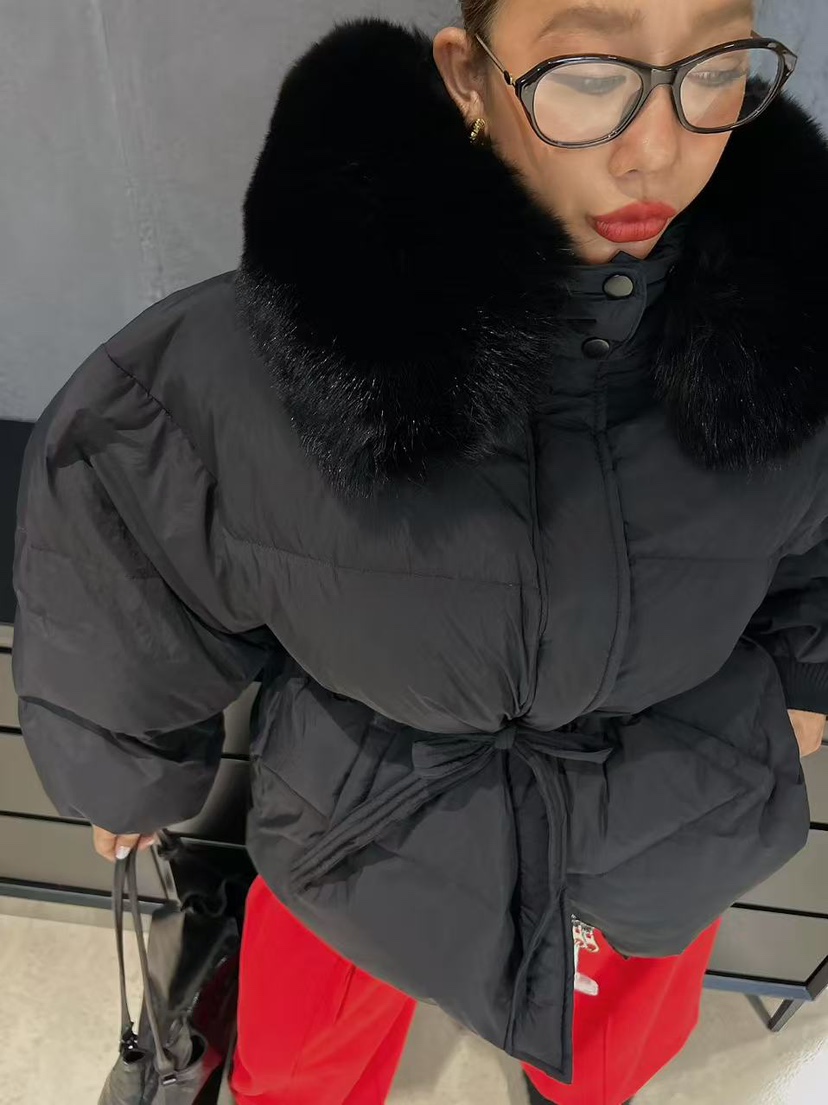 BLACK BABI東大門㊣直郵女裝新品25秋冬職業熱賣短款羽絨服BLACK BABI短款羽絨服