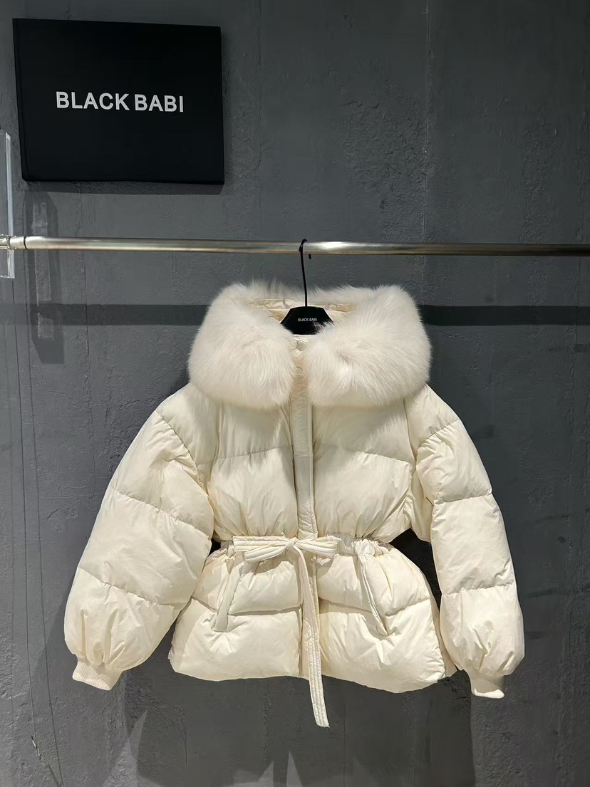 BLACK BABI東大門㊣直郵女裝新品25秋冬職業熱賣短款羽絨服BLACK BABI短款羽絨服圖色1