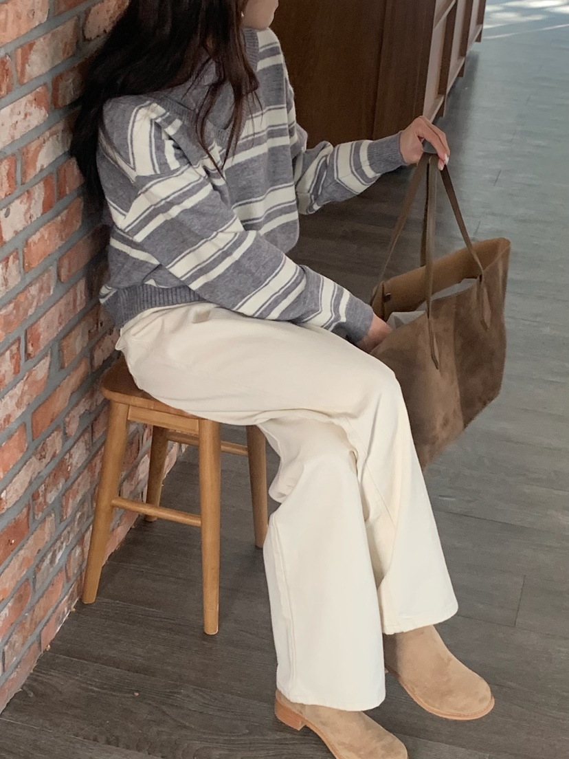 BLEECKER東大門㊣實拍女士新品休閑25秋冬人氣職業真品針織衫BLEECKER針織衫