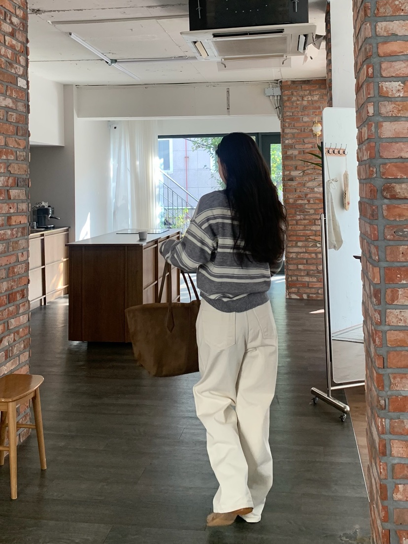 BLEECKER東大門㊣實拍女士新品休閑25秋冬人氣職業真品針織衫BLEECKER針織衫