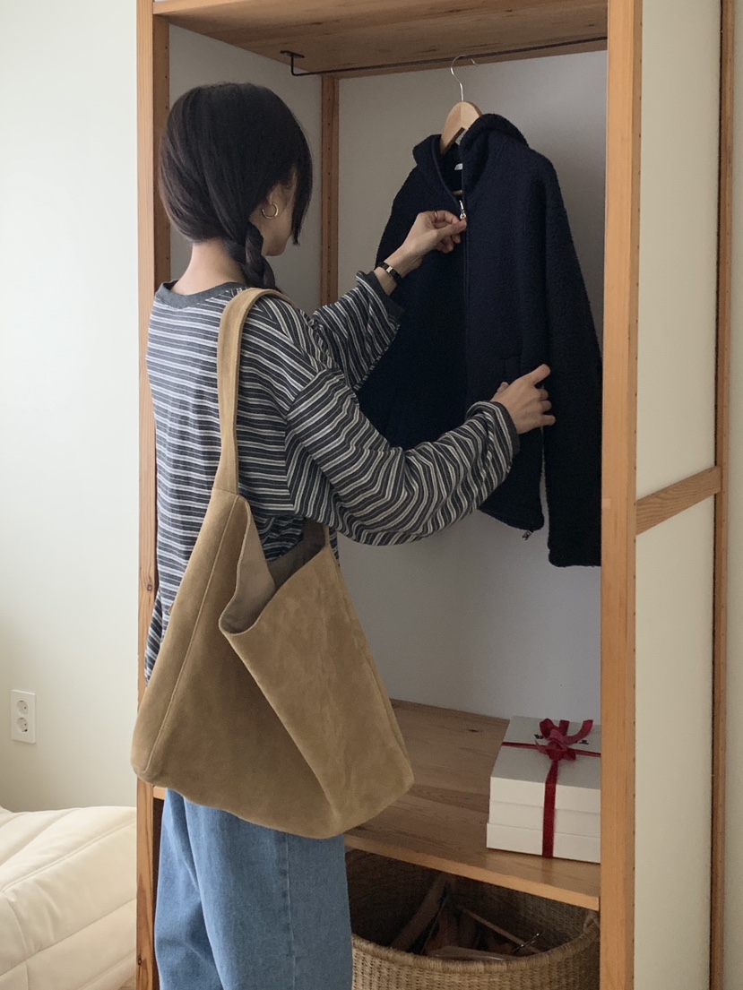 WOOD東大門㊣實拍女裝新品職業休閑25秋冬推薦時尚真品長袖T恤WOOD長袖T恤