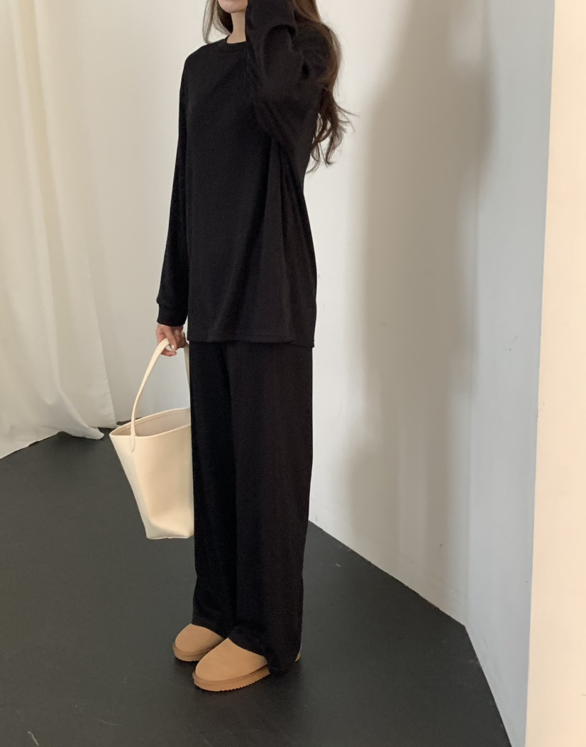 NOTICE韓國直郵㊣女士新品推薦人氣休閑25秋冬熱賣休閑褲羊毛NOTICE休閑褲