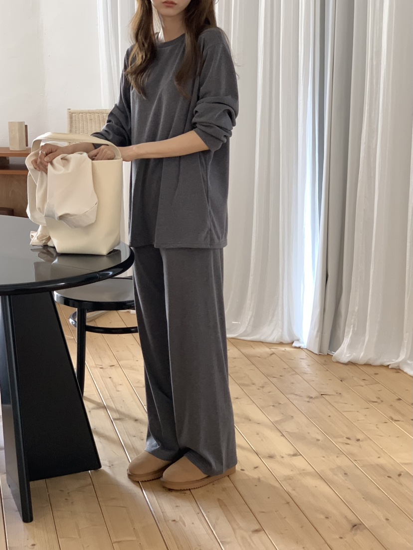 NOTICE韓國直郵㊣女士新品推薦人氣休閑25秋冬熱賣休閑褲羊毛NOTICE休閑褲