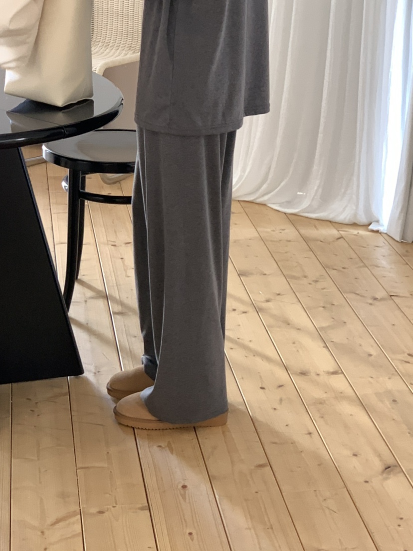 NOTICE韓國直郵㊣女士新品推薦人氣休閑25秋冬熱賣休閑褲羊毛NOTICE休閑褲