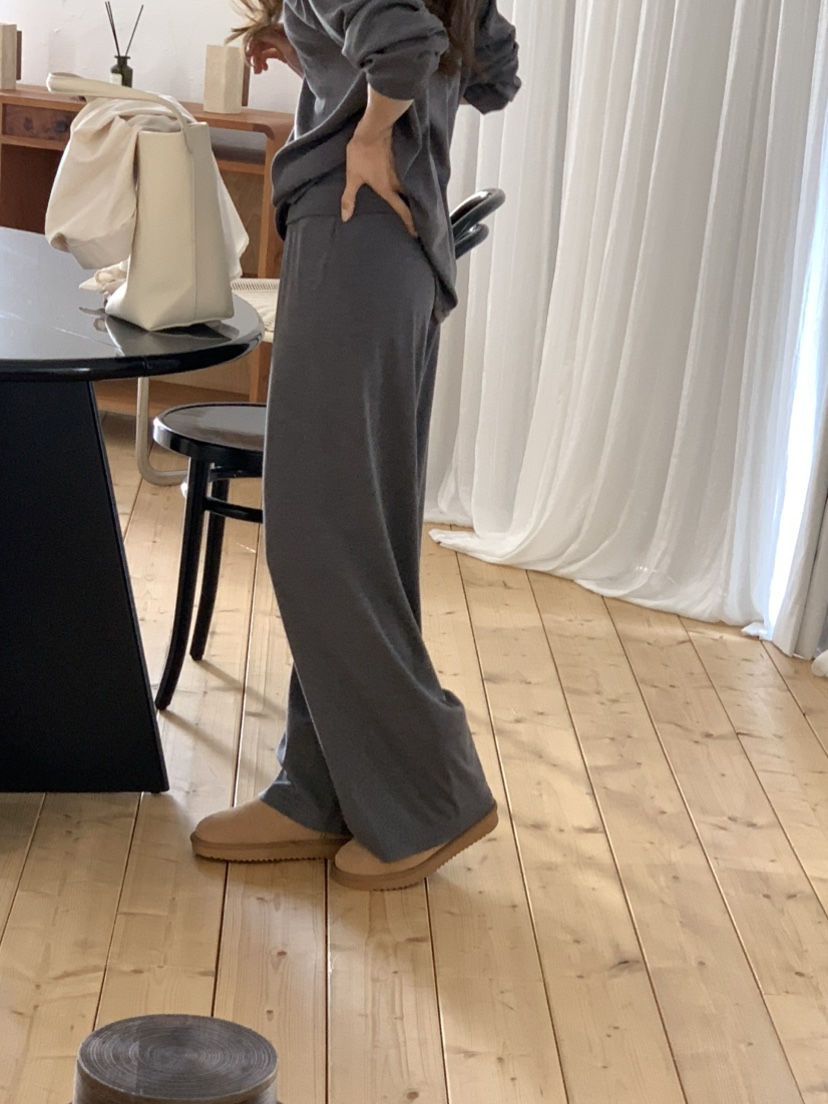 NOTICE韓國直郵㊣女士新品推薦人氣休閑25秋冬熱賣休閑褲羊毛NOTICE休閑褲